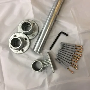 Wall to Wall Clothes Rail Kit -  "made to measure" - 4m